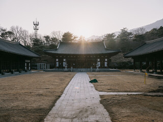 buddhist temple in korea
