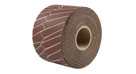 Abrasive flap wheel for sanding isolated on transparent background