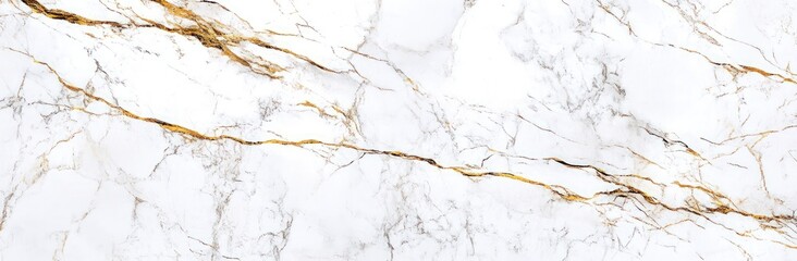 White marble with gold veining