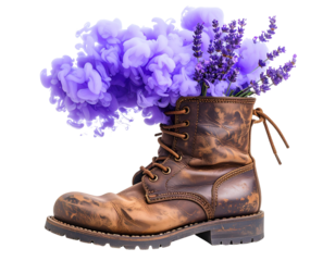 Smoke Bomb Hidden Inside Old Boot