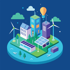 Digital Twin Smart City Powering Homes With Sustainable Energy