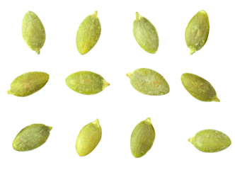 'pumpkin seeds isolated on transparent background'