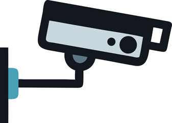 Vector icon Security Camera Icon CCTV Surveillance System Vector Graphic