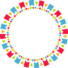 Circle Festive Frame