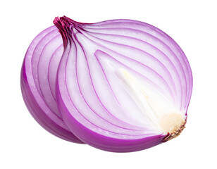  Fresh Purple Onion Cutout &ndash; Transparent PNG