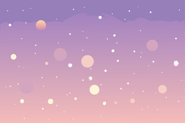 Dreamy Bokeh Background with Light Sparkles