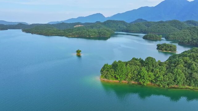 Beautiful Thousand Island Lake, Hangzhou, China