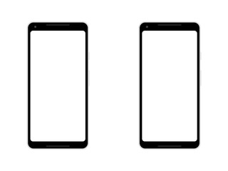 スマートフォンのモックアップ