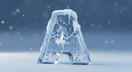 Frozen Letter A: A Chilling Winter Alphabet