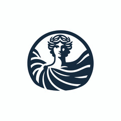 Athena greek goddess logo
