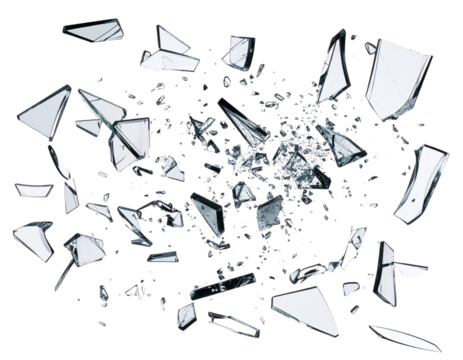 Broken Glass Shatter Effect