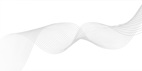 Stylized Abstract Background with Light Grey Tones, Wavy Interlacing Line Elements, and a Cloud of Softly Glowing Particles Designed to Evoke a Sense of Motion and Elegance