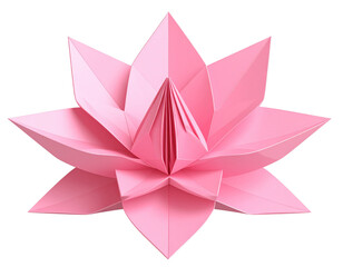 Origami Paper Flower &ndash; Minimal Style