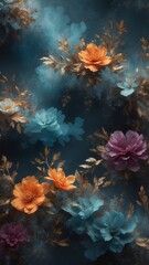 Obraz premium ✨ Fondo abstracto aesthetic premium con gradiente suave en tonos cálidos. Diseño minimalista y elegante para pantallas móviles. Transmite calidez acogedora y relajante. Wallpaper HD de&nbsp;alta&nbsp;calidad.