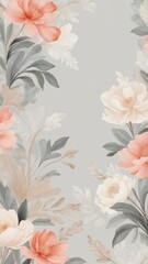 Obraz premium ✨ Fondo abstracto aesthetic premium con gradiente suave en tonos cálidos. Diseño minimalista y elegante para pantallas móviles. Transmite calidez acogedora y relajante. Wallpaper HD de&nbsp;alta&nbsp;calidad.