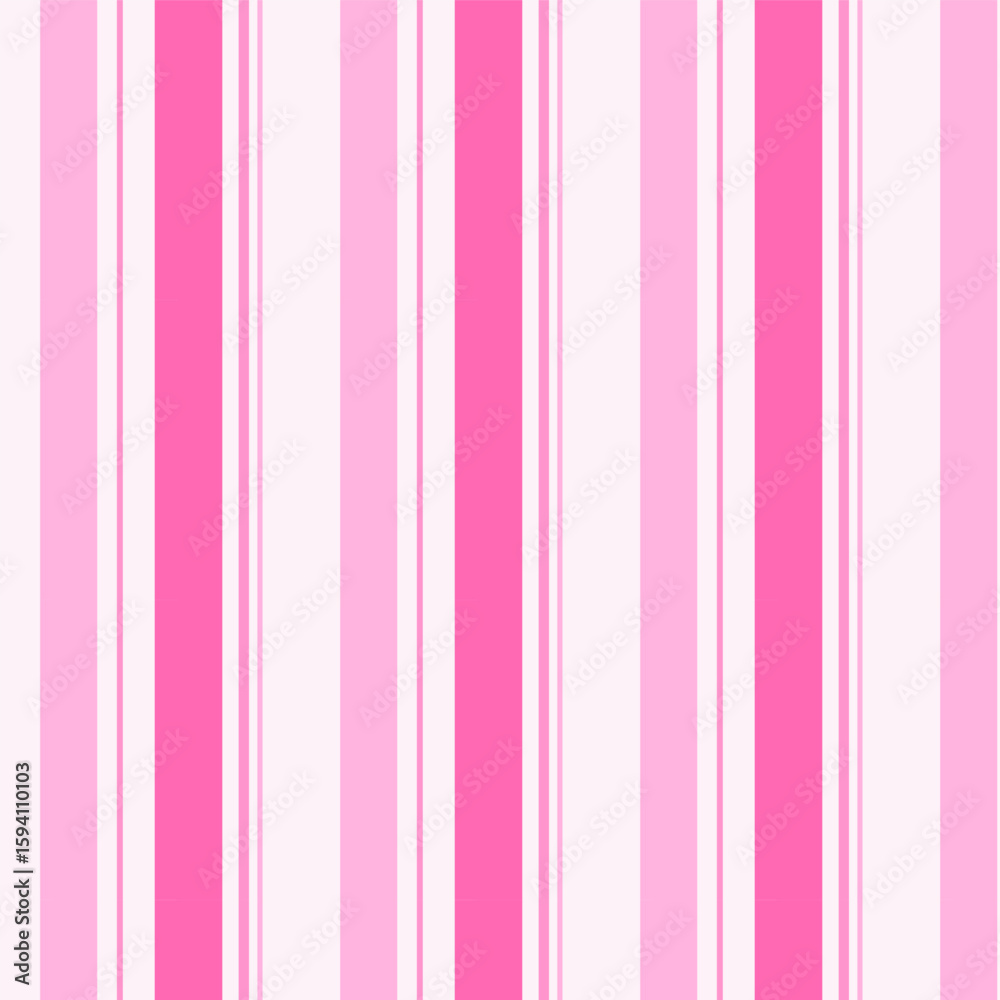 Wall mural seamless striped pattern.vertical stripes lines abstract repeat pattern in pink.vector illustration 