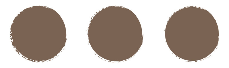 Vintage grunge circle stamp set. Round stamp vector. Circle grunge stamps. Design for grunge badge, seal, ink and stamp design template.