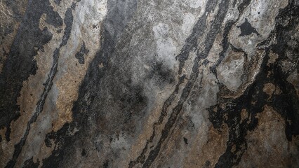 Naklejka premium Abstract Art Stone Texture Background Dark Marble Pattern Grunge Wall Rock Surface Natural Design Decorative Material