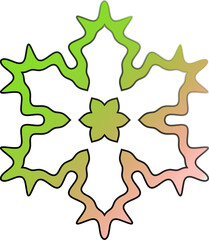 Modern Mystic Mandalas with Glowing Gradients – Abstract Sacred Geometry for Apparel, Visual Identity, and Conceptual Art Projects