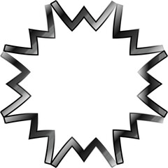 Abstract Gradient Light Mandala Set – Psychedelic Digital Ornaments for Trendy T-Shirts, Futuristic Streetwear, and Contemporary Print Design