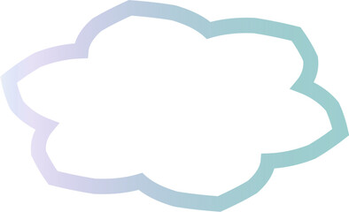 Futuristic Curved Line Icon Set – Electric Blue Gradient Stroke Outlines for Modern UI, Tech Branding, and Minimal Web Interfaces