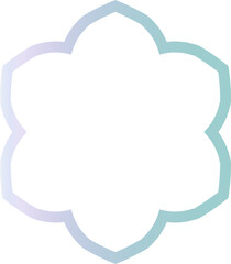 Futuristic Curved Line Icon Set – Electric Blue Gradient Stroke Outlines for Modern UI, Tech Branding, and Minimal Web Interfaces