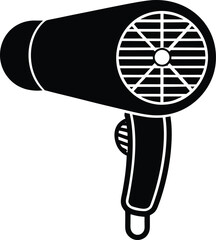 Hair Dryer Silhouette