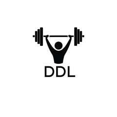 Classic Shield Logo with Stars and DDL Letters – Premium Badge or Security Brand Identity. DDL Letter Logo.
