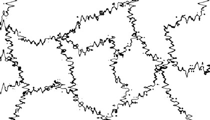Motif d'onde fissure sur fond transparent.