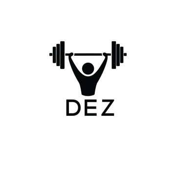 Classic Shield Logo with Stars and DEZ Letters &ndash; Premium Badge or Security Brand Identity. DEZ Letter Logo.
