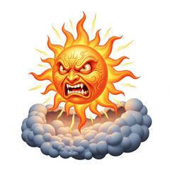 the sun of a cruel hell