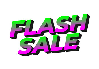 Vibrant Flash Sale Graphic