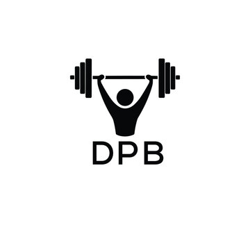 Classic Shield Logo with Stars and DPB Letters &ndash; Premium Badge or Security Brand Identity. DPB Letter Logo.

