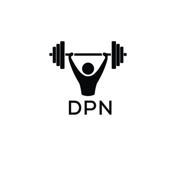 Classic Shield Logo with Stars and DPN Letters &ndash; Premium Badge or Security Brand Identity. DPN Letter Logo.
