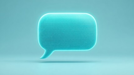 Digital Communication Bubble, Tech Chat, Speech Icon