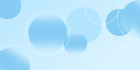 Abstract geometric background gradient soft light blue bokeh for Graphic Business background hitech technology digital design illustration web template background