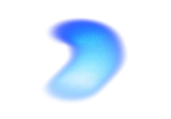 Abstract color spots grainy gradient shape cutout on transparent background, neon glowing color spots noisy grunge texture overlay background, light leaks overlay effect cutout