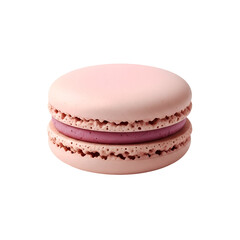 Delicate Pink Macaron with Raspberry Filling.