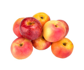 pile of apples isolated on a transparen png.