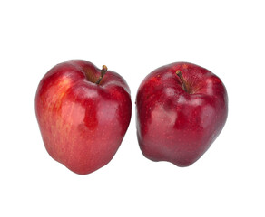 Cameo apples red isolated on transparen png.