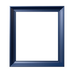 Obraz premium blue wooden frame PNG