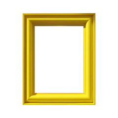 Fototapeta premium golden picture frame PNG