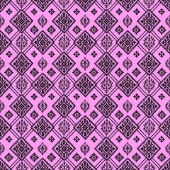 seamless geometric pattern Painting, fabric pattern, continuous pattern, background image