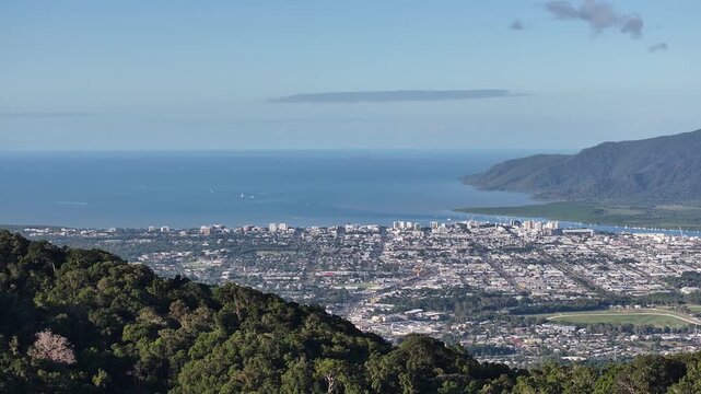 Spectacular cinematic aerial footage of Cairns and surrounds Queensland Australia