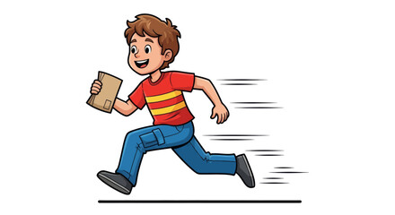 Delivery Vector Illustration Efficient Express Free Shipping for Online Shop & E-commerce with Courier Services Bike, Motorcycle, Truck, Handcart