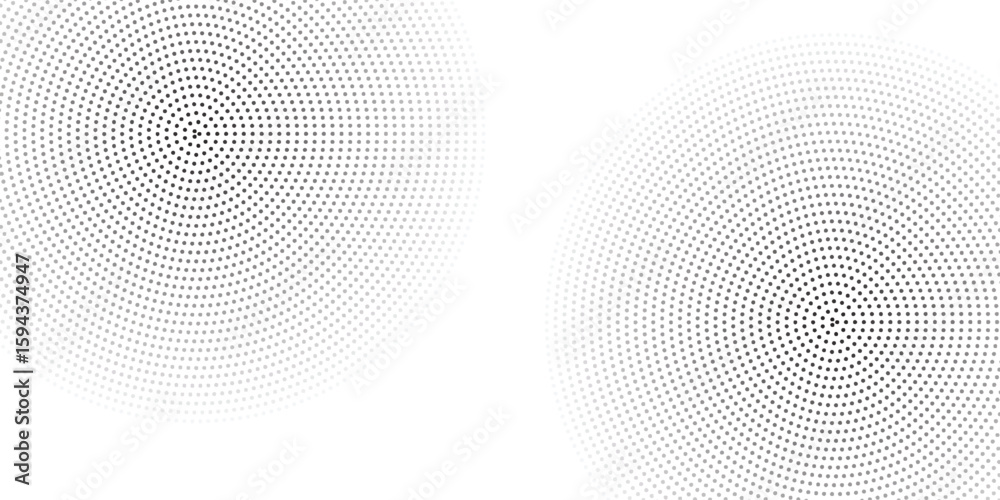 Wall mural soft abstract halftone pattern background design