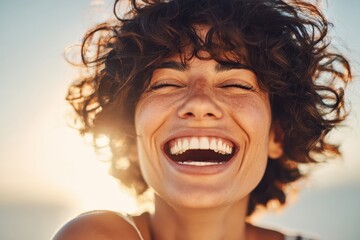 Radiant Joyful Expression