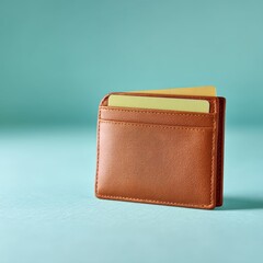 Simple wallet with one card and peace of mind, Financial independence