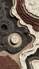 Textured Layered Abstraction