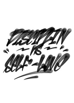 Graffiti vandalism - Disciplin Is Self Love